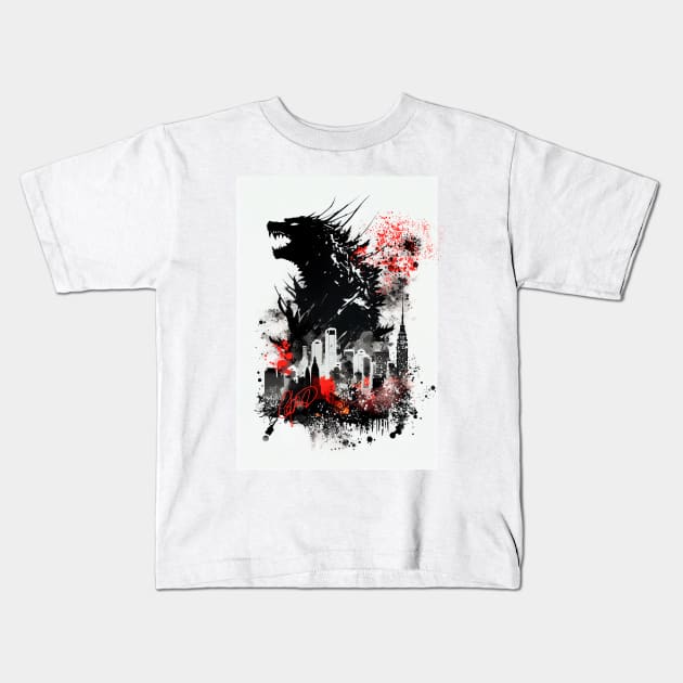 Kaiju Kids T-Shirt by BYCOLERO